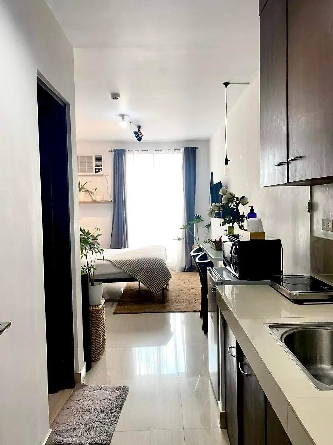 Cozy And Nature Inspired Studio Rooms Mandaluyong Edsa At F Residences Under New Management Manila Apartment