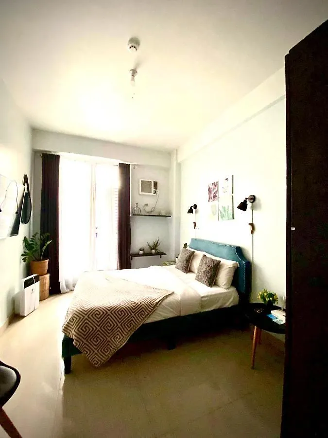 Appartement Cozy And Nature Inspired Studio Rooms Mandaluyong Edsa At F Residences Under New Management Manilla